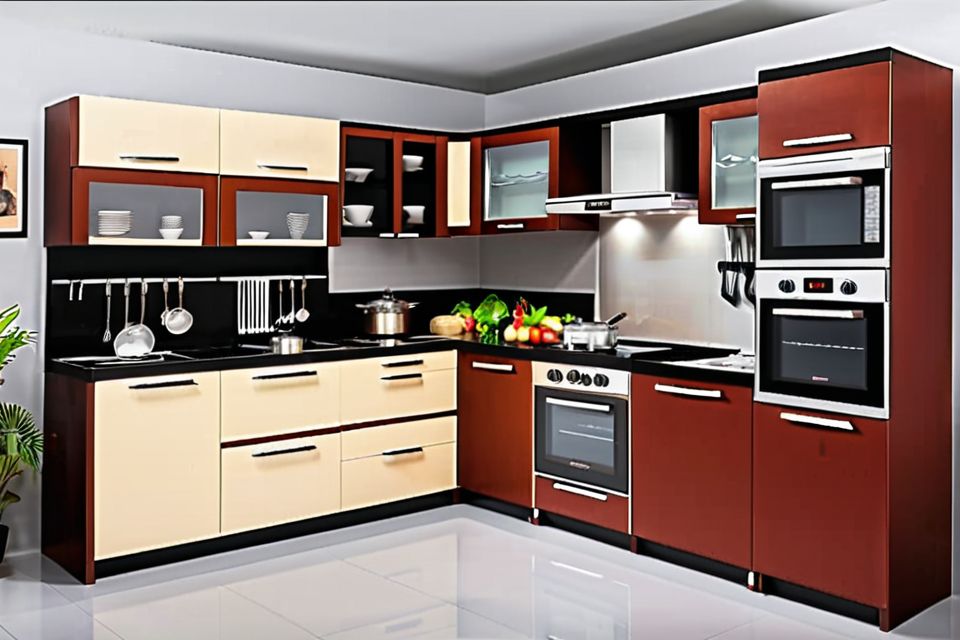 Cozinha modulada completa com cooktop